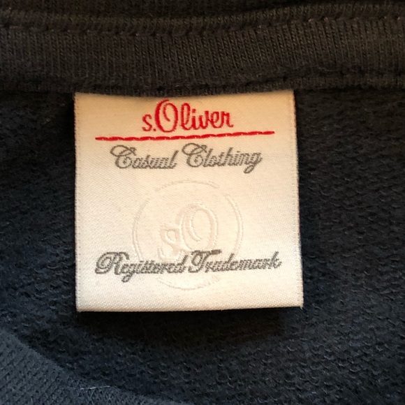 S. Oliver Sweatshirt Pullover Blue XS-S - Picture 9 of 10
